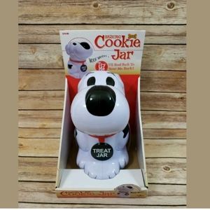 barking dog cookie jar